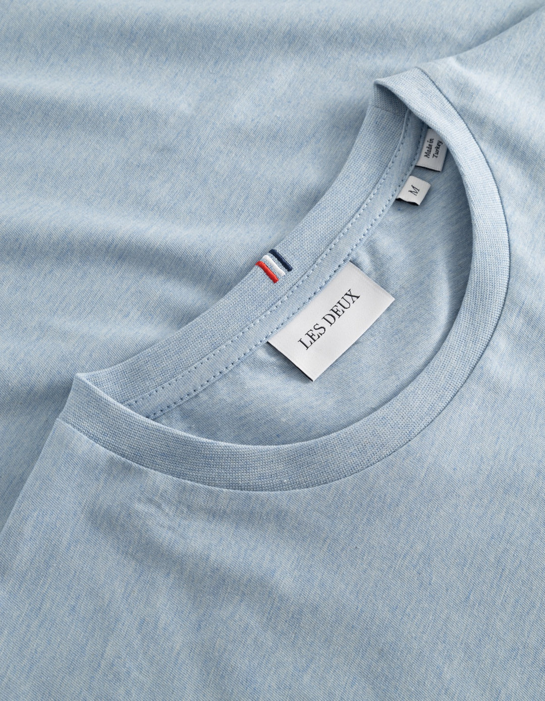 Nørregaard T-Shirt - Seasonal  Bel Air Blue Melange/Orange