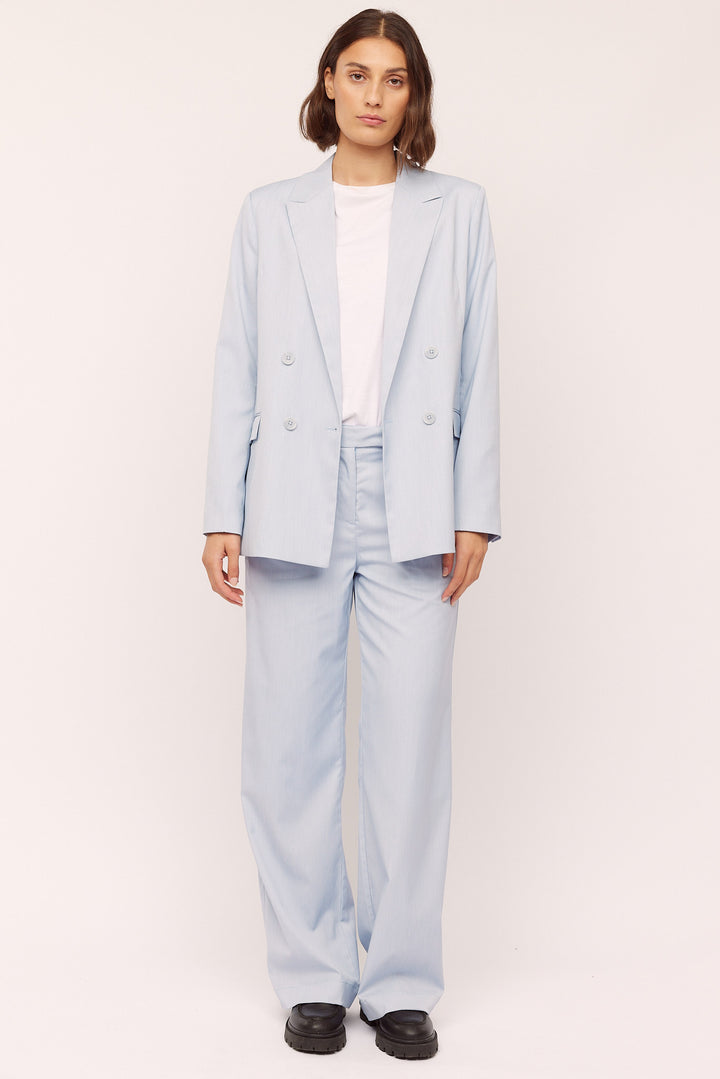 Seven Trouser  Sky Blue Melange