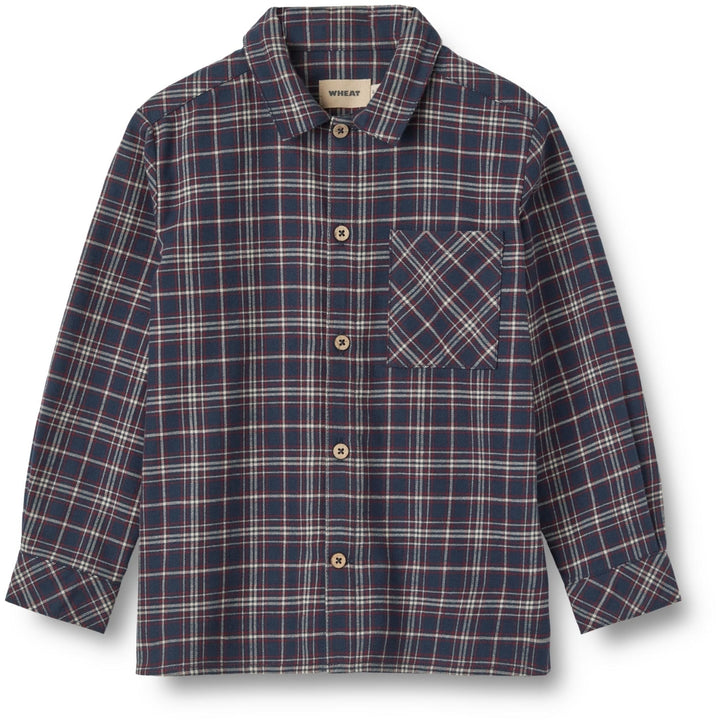 Shirt Oscar  Navy Check