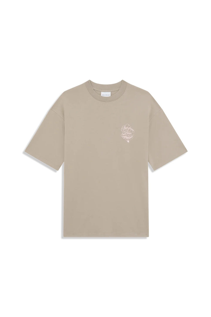 LE T-SHIRT SLOGAN VIGNES  Beige