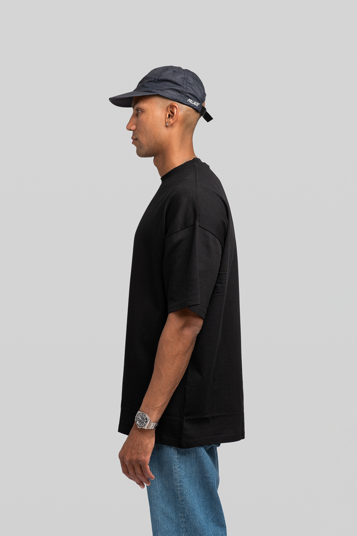 BOX FIT T-SHIRT  Black