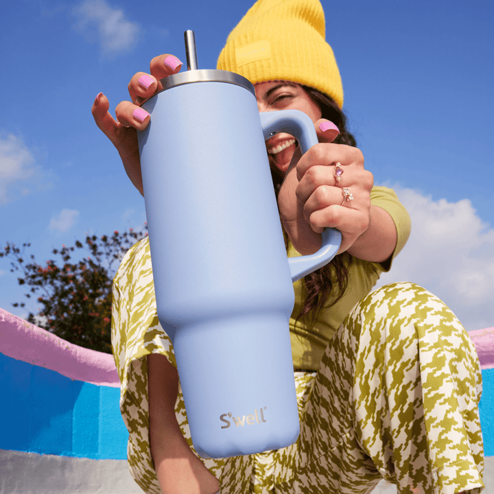 Tumbler XL, 40 oz  Hydrengea Blue