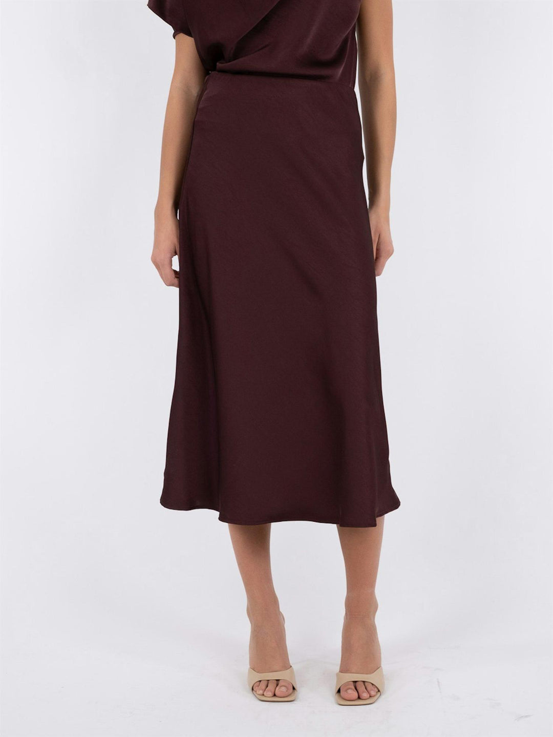 Bovary Skirt  Burgundy