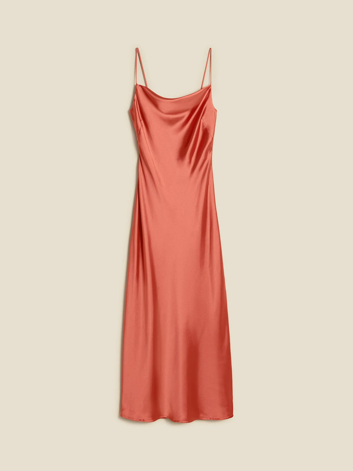 Eila Dress  Terracotta