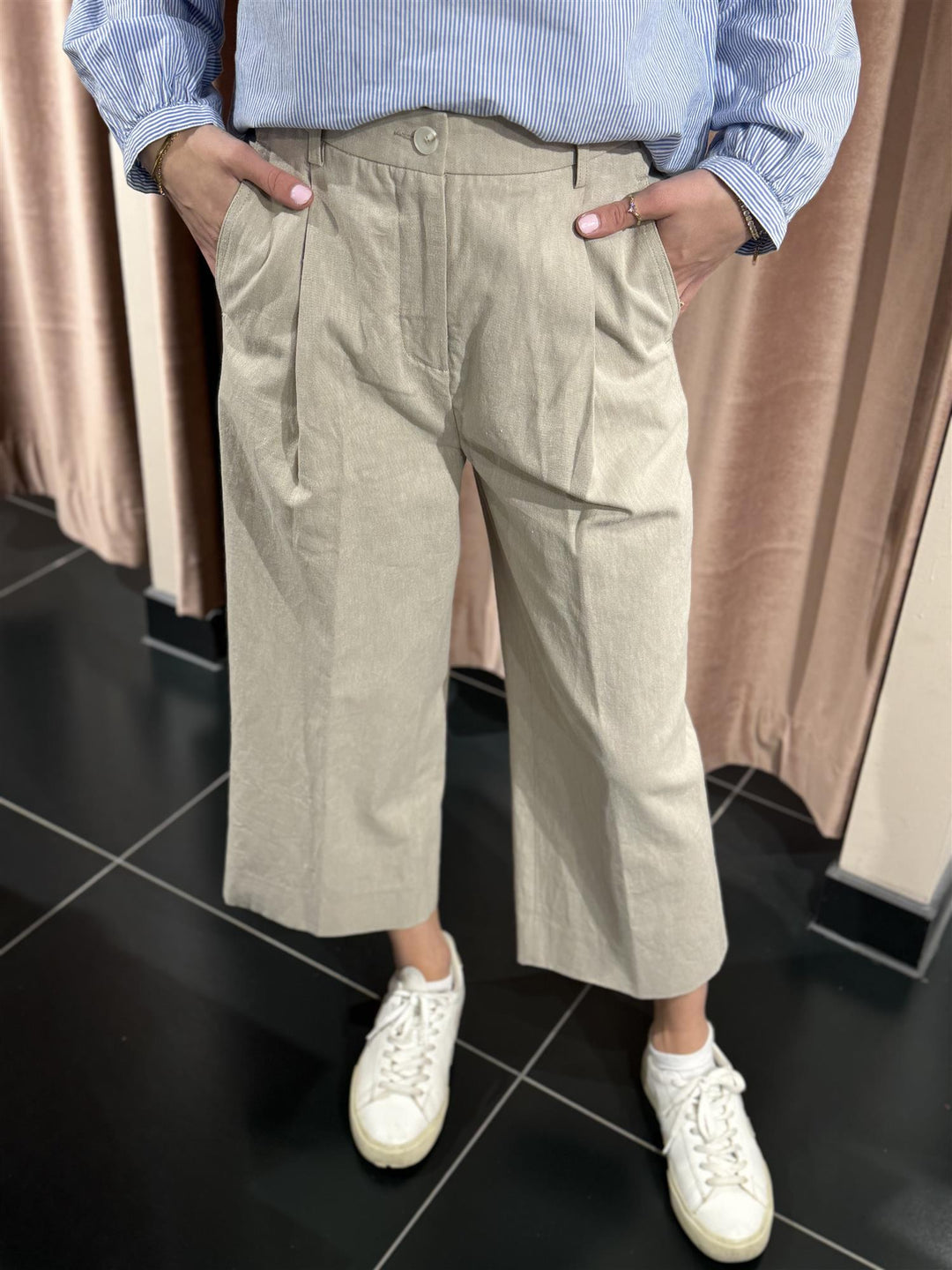 Della Trouser  Sand