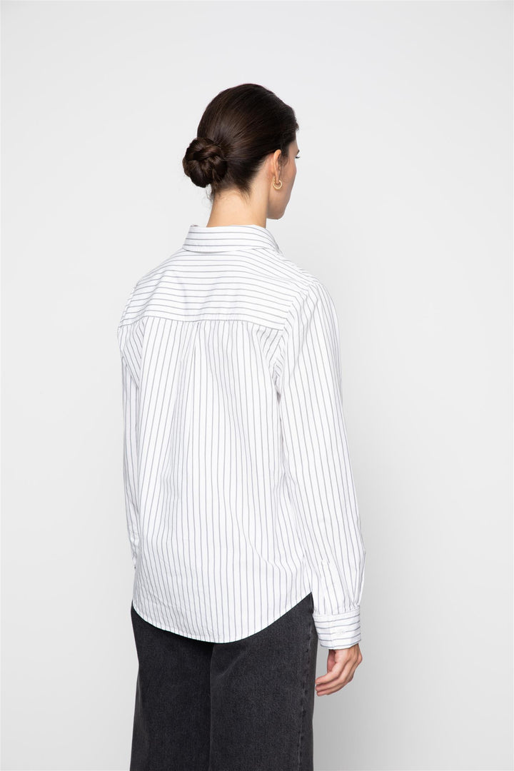 Fritila Shirt  Black Stripe