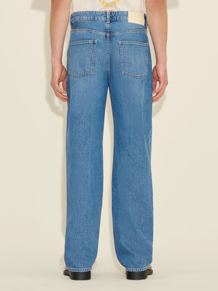 M STRAIGHT JEANS  Lt Blue