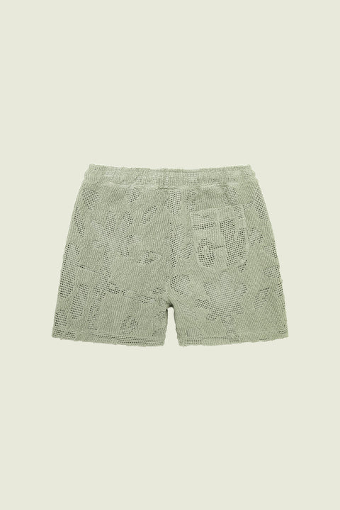 CROCHET SHORTS  Galbanum