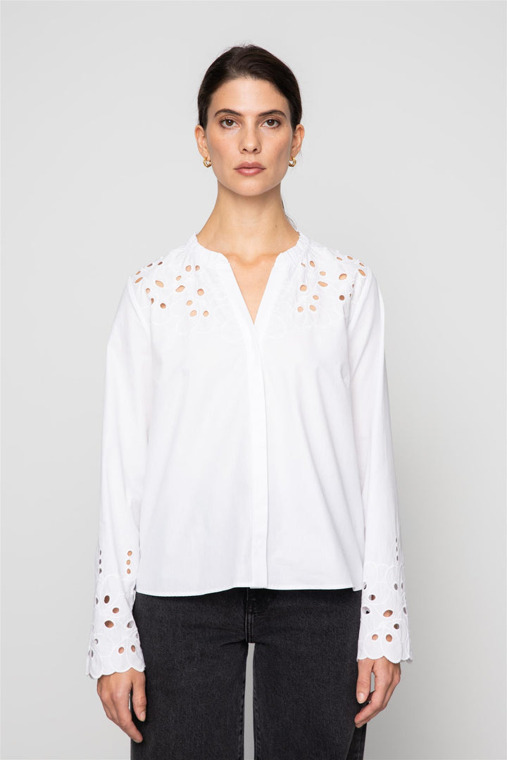 Edda Blouse  White