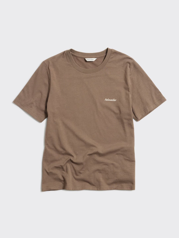 W Regular Tee  Taupe