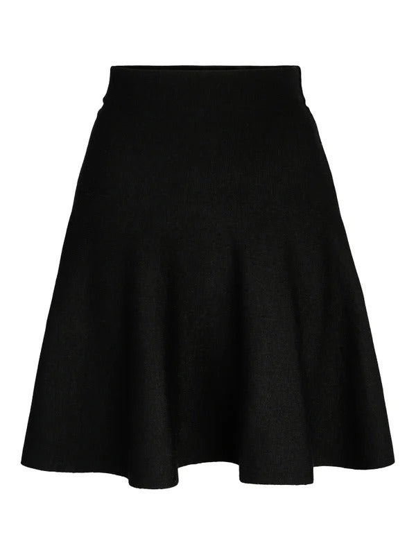 TRINY MERINO SKIRT  Black