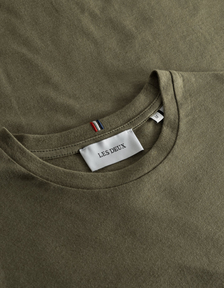 Nørregaard T-Shirt - Seasonal  Surplus Green Melange/Orange