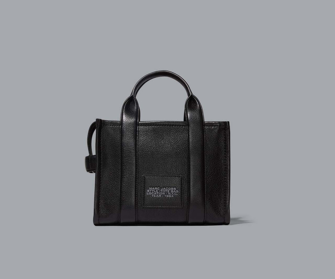 THE SMALL TOTE LEATHER  Black