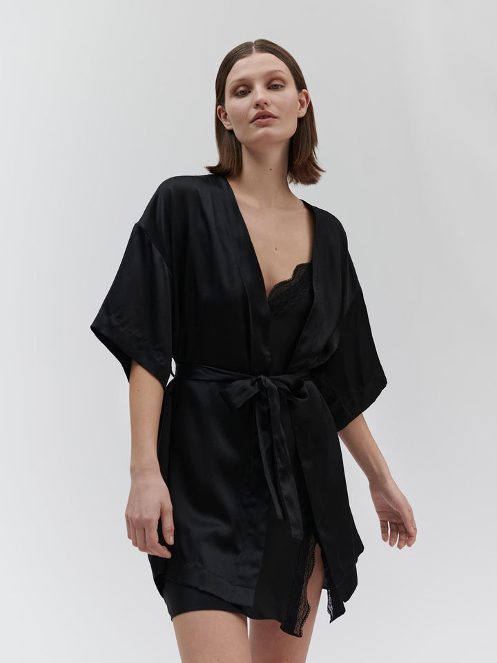 RHJackie kimono  Black