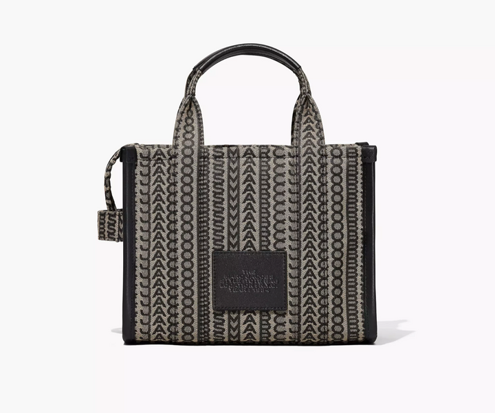 MONOGRAM JACQUARD TOTE BAG  Beige Multi