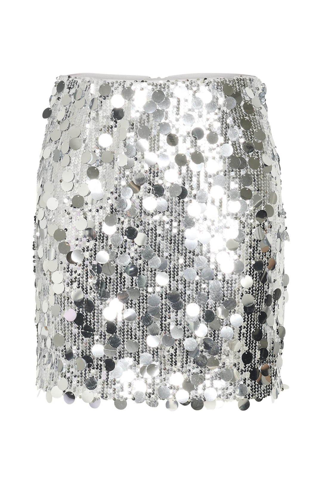 GlittaGZ mini skirt  Silver Sequins