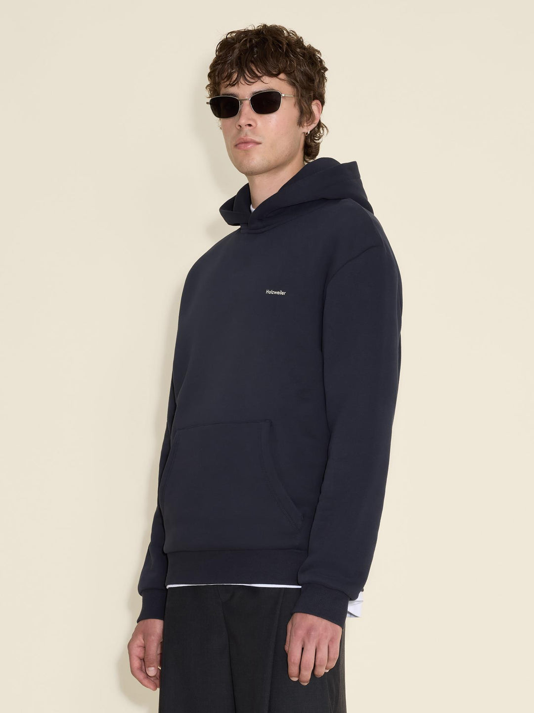 M Regular Hoodie  Dk. Navy