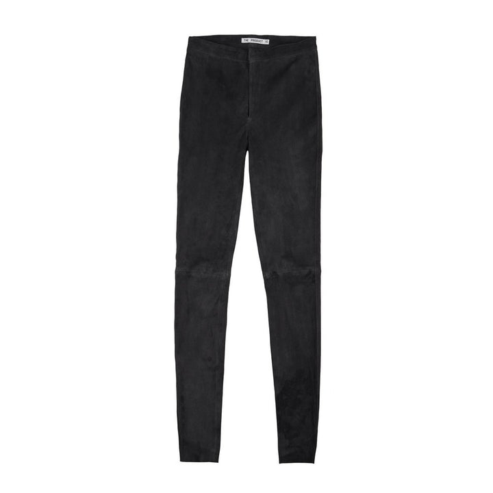 WMN SUEDE PANT  Sort