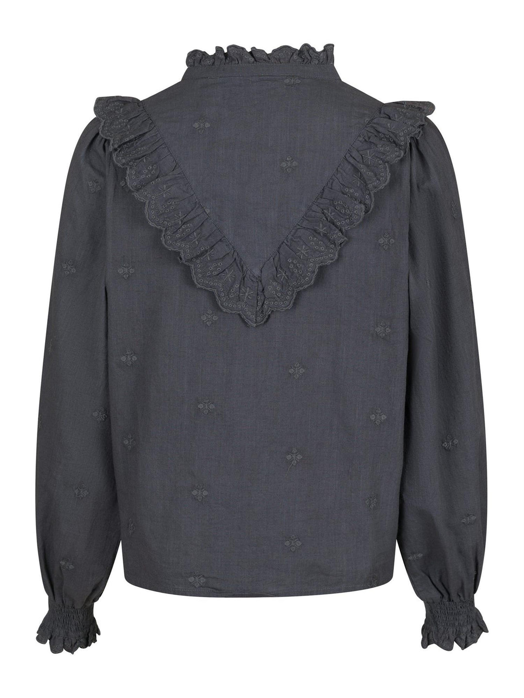 Degas Blouse  Dark Grey