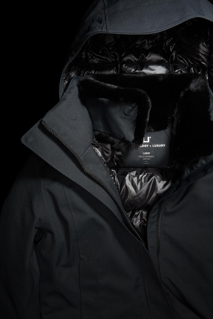 WHITE HEAT PARKA  Black