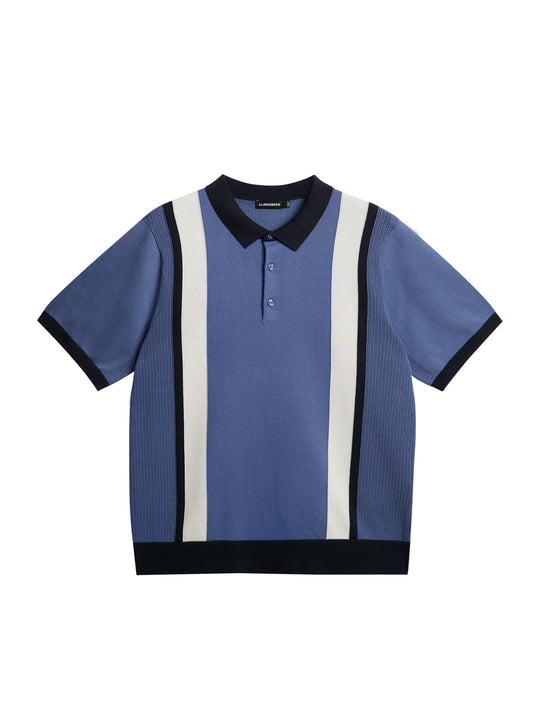 Reymond Stripe Polo  0206 Bijou Blue