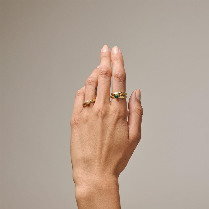 Ring, Ariel  Petrol Green