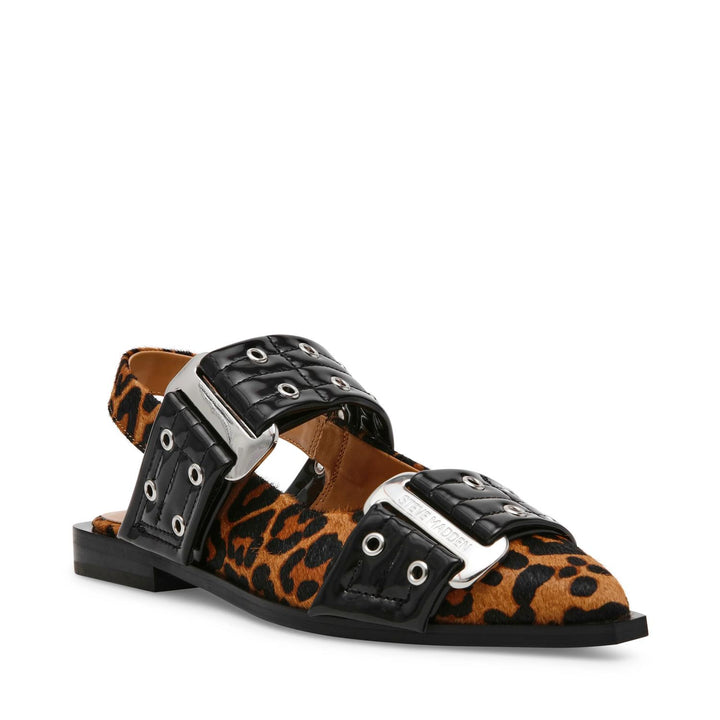 GRAND AVE-L SANDALS  Black/Leopard