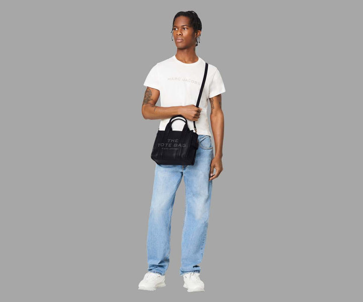 THE SMALL TOTE LEATHER  Black