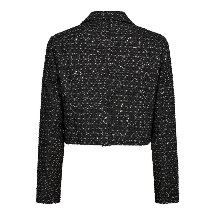 SequinCC Denim Jacket  Black