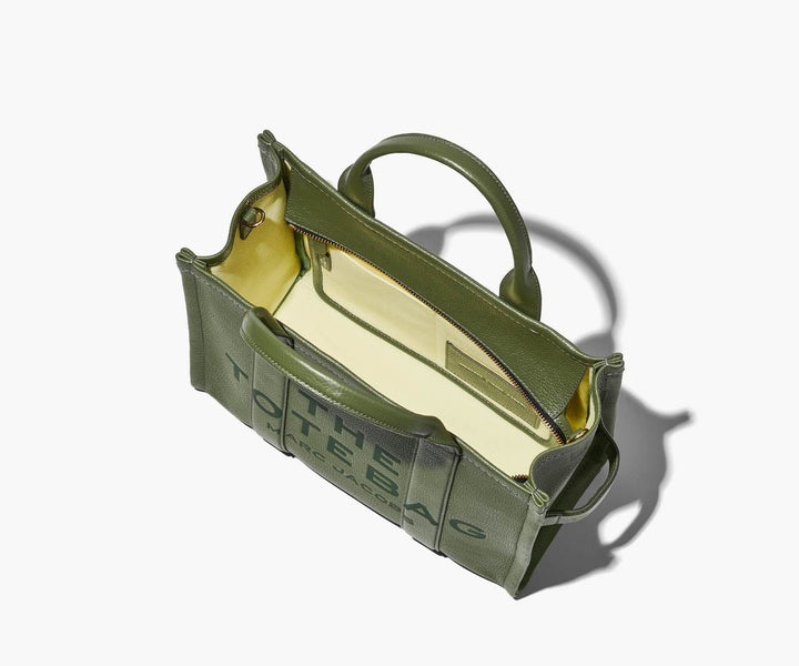 THE MEDIUM TOTE LEATHER  Bronze Green