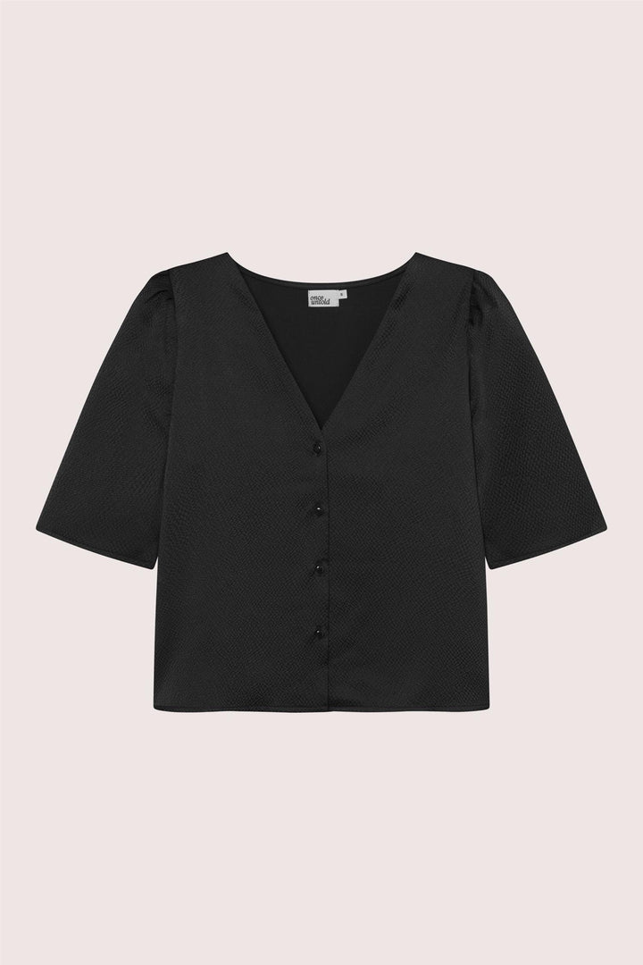 Vesta Blouse  Black