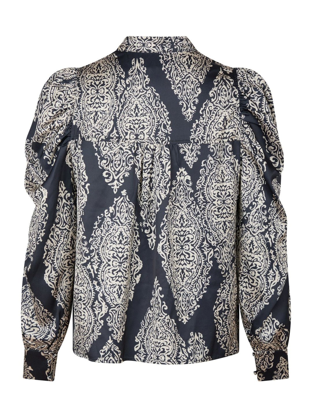 Rosslyn Paisley Drop Blouse  Navy