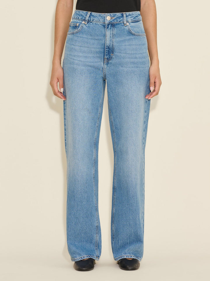 W Wide Jeans  Lt. Blue