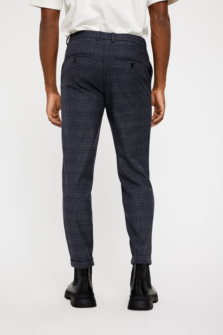 Albert  Dark Blue Check