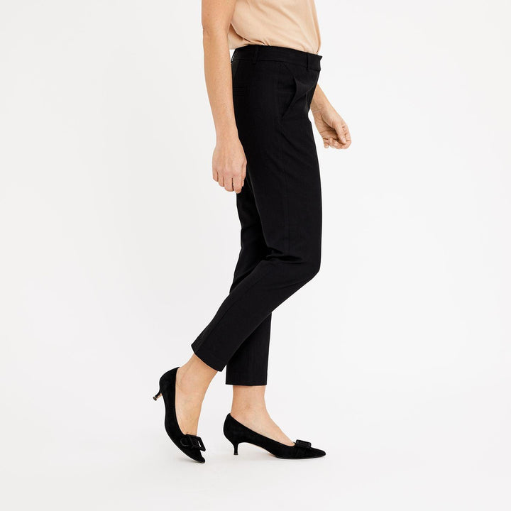 KYLIE CROP 396  Black