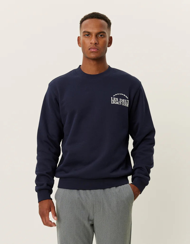 Legacy Court Sweatshirt  Dark Navy