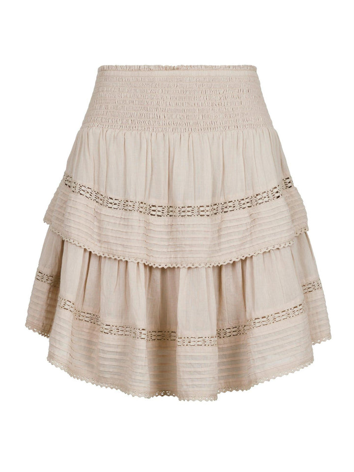 Kenia S Voile Skirt  Sand