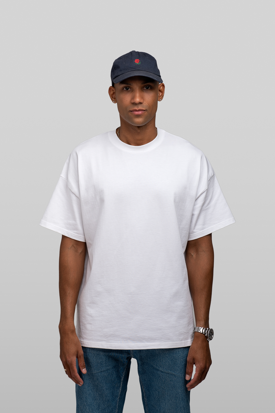 BOX FIT T-SHIRT  Optic White