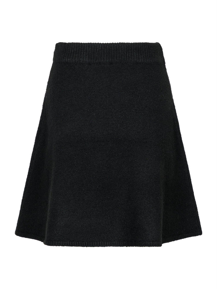 Gisa Knit Skirt  Black