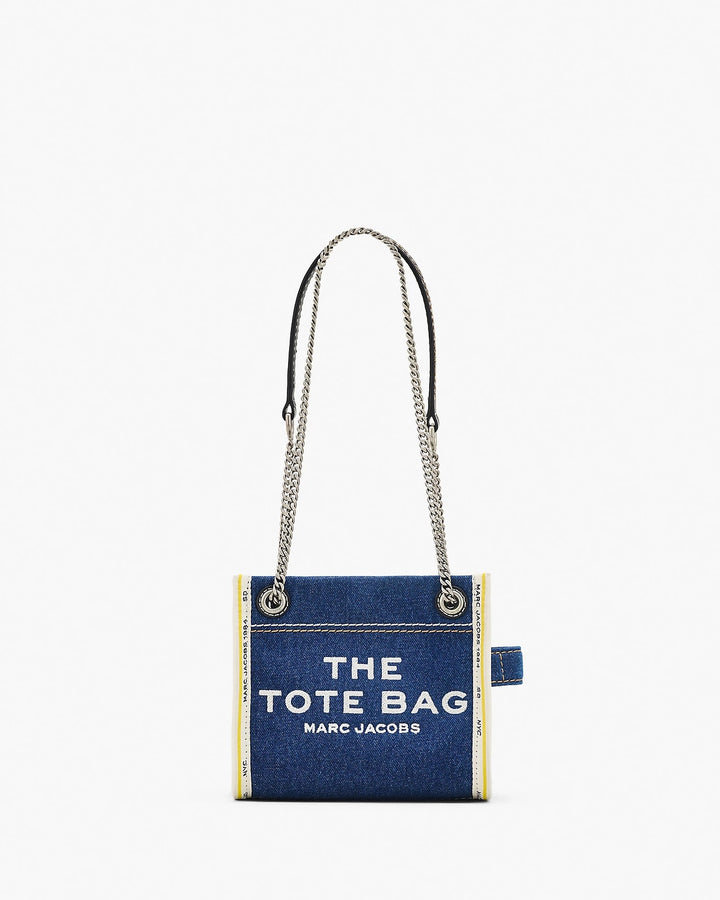 The crossbody tote  Dark Wash