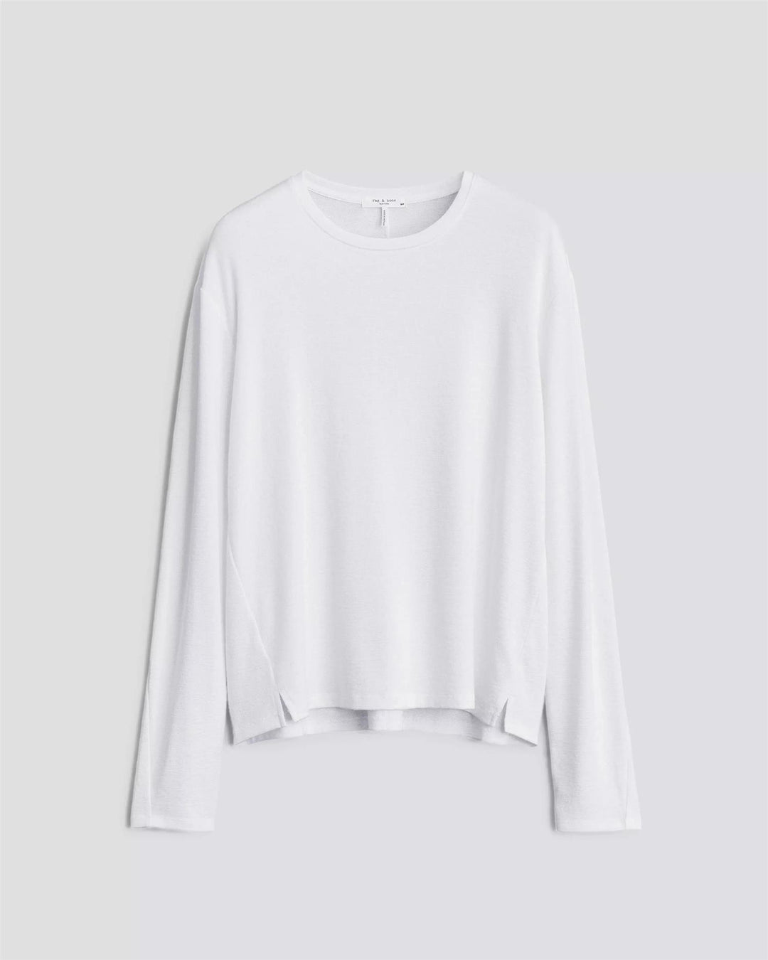 THE KNIT LONGSLEEVE TEE  White