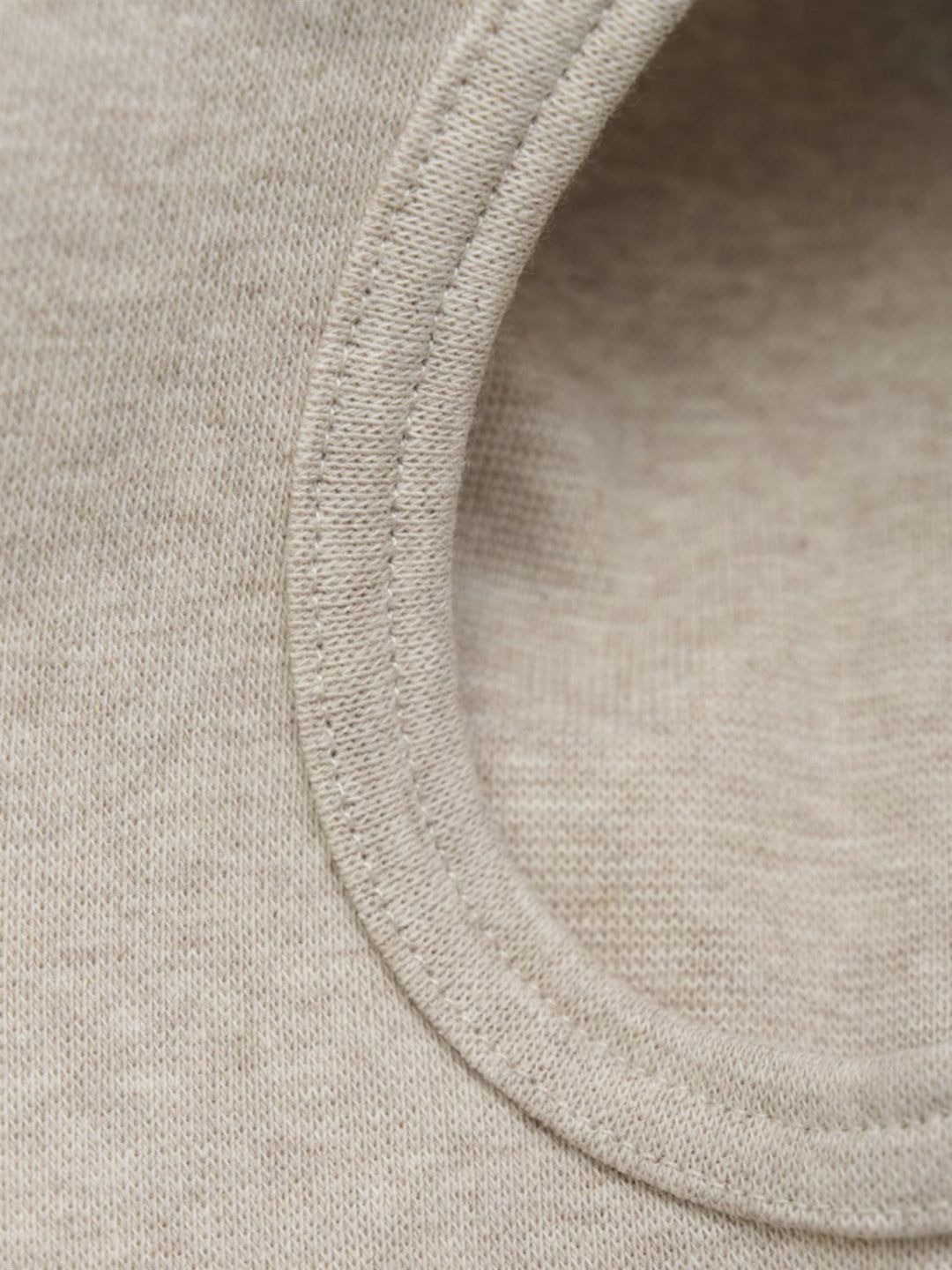 Balaclava Cotton Rib  Camel Melange