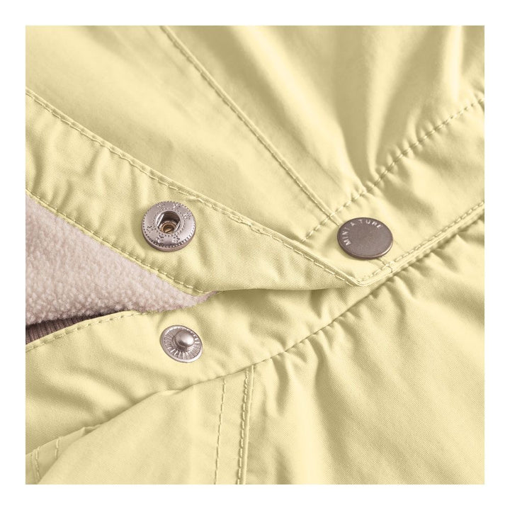 MATWAI FLEECE LINED SPRING JACKET  Double Cream