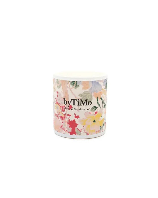 ROSE & SANDALWOOD SCENTED CANDLE  Rose & Sandalwood