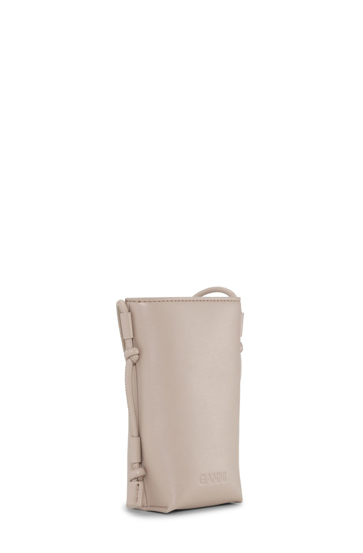 Ganni Bou Crossbody  Oyster Gray