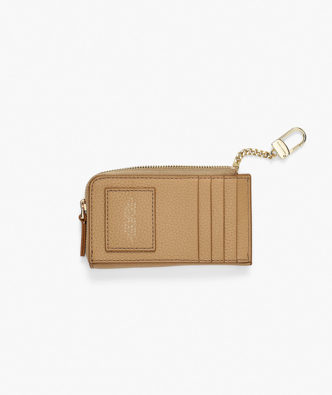 THE TOP ZIP MULTI WALLET  Camel