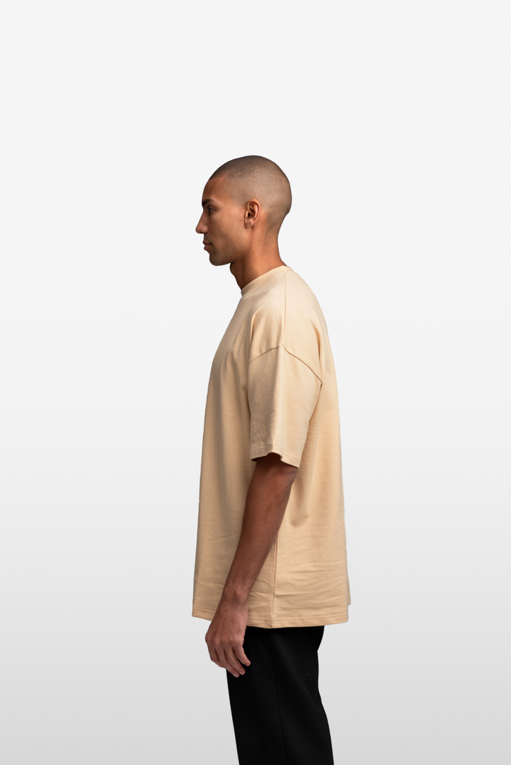 BOX FIT T-SHIRT  Sand