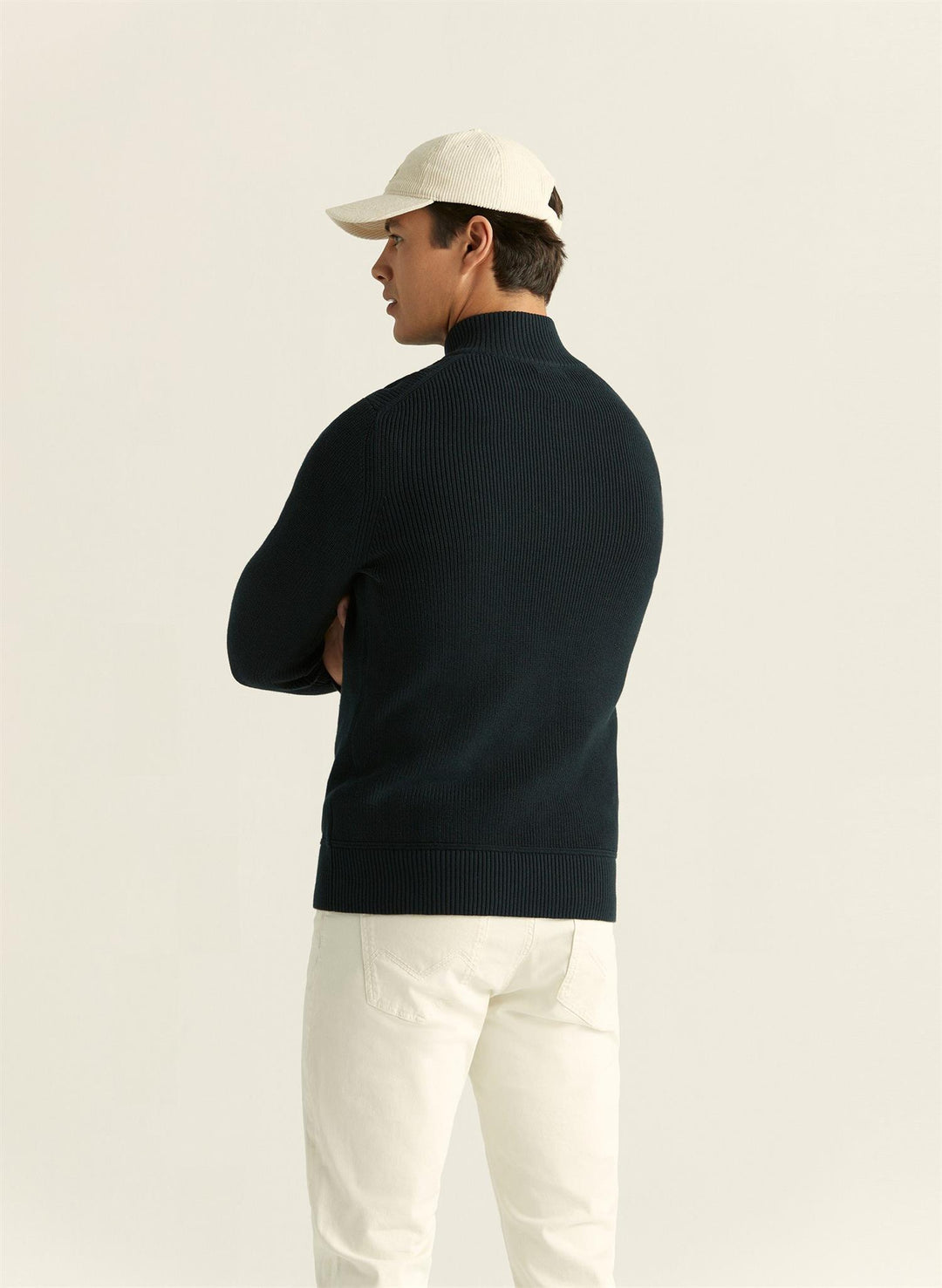 Bernard Half Zip  Blue