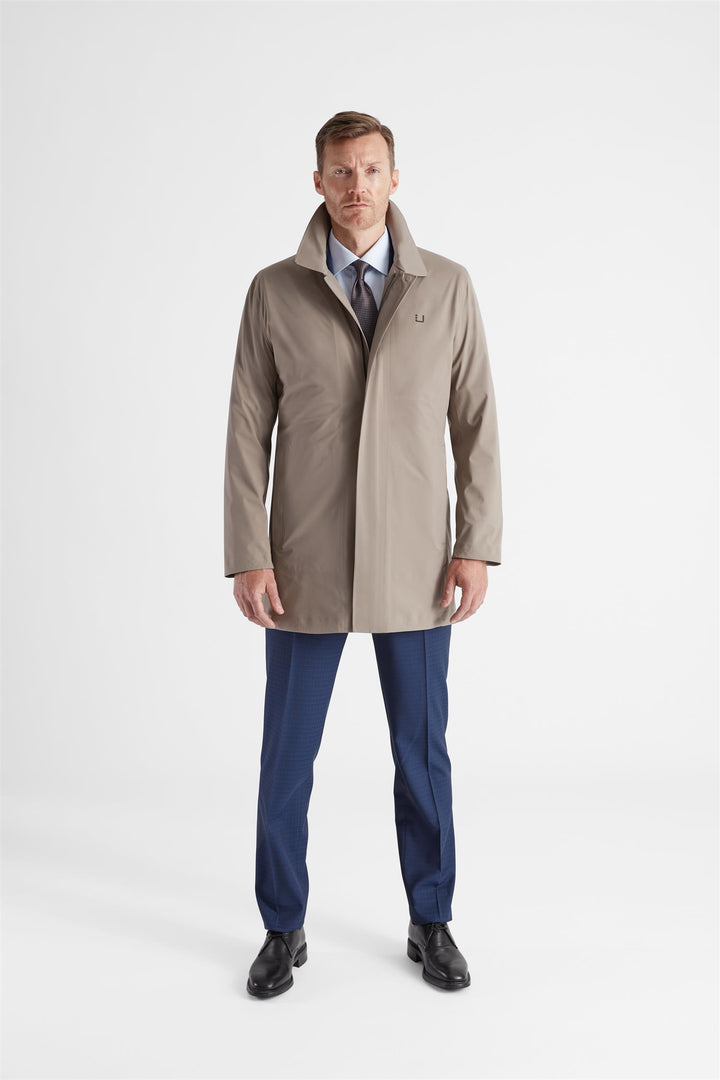 UBR SKY FALL COAT  Driftwood