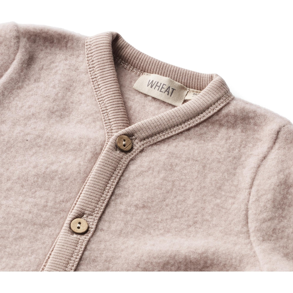 Wool Fleece Suit Levi  Dry Rose